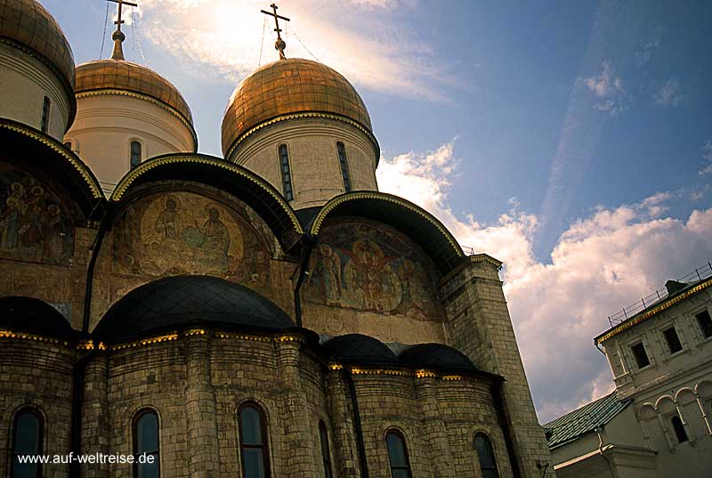 Kreml, Moskau, Russland, Russische Föderation, Bauwerk, Architektur, Kirche