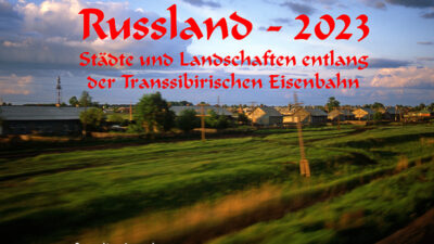 Wandkalender – Russland 2023 Transsibirische Eisenbahn