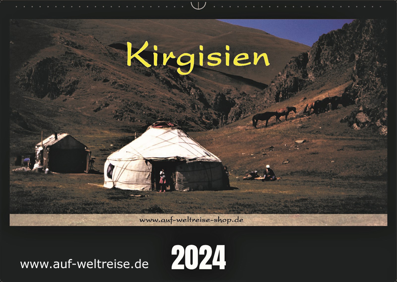 Wandkalender - Kirgisien, Kirgistan, Kirgisistan 2024